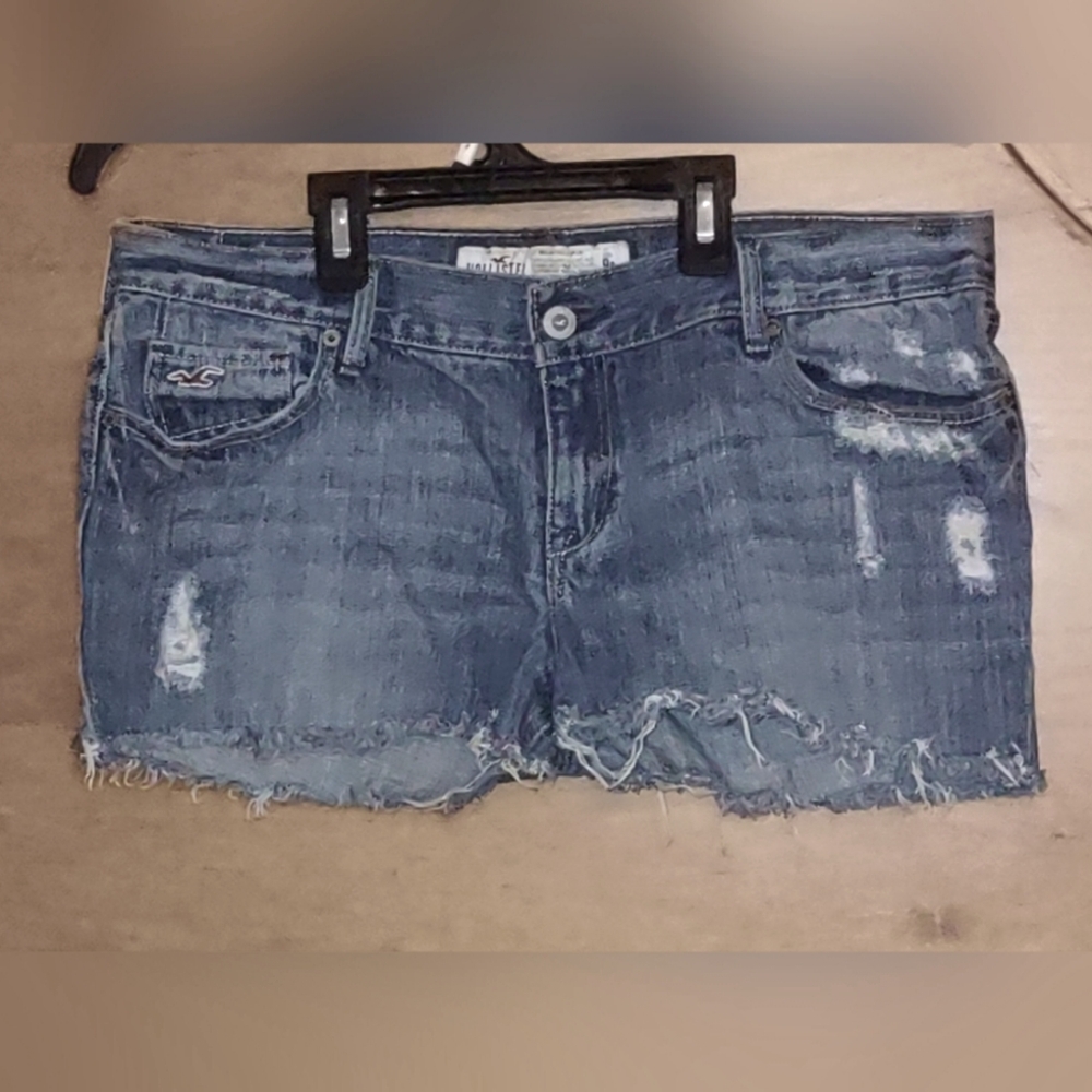 Hollister Distressed Jean Shorts